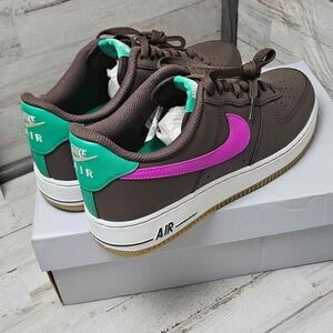 Nike Air Force 1 '07💥Unreleased💥Baroque Brown/Vivid Purple, Men's 10/W11.5